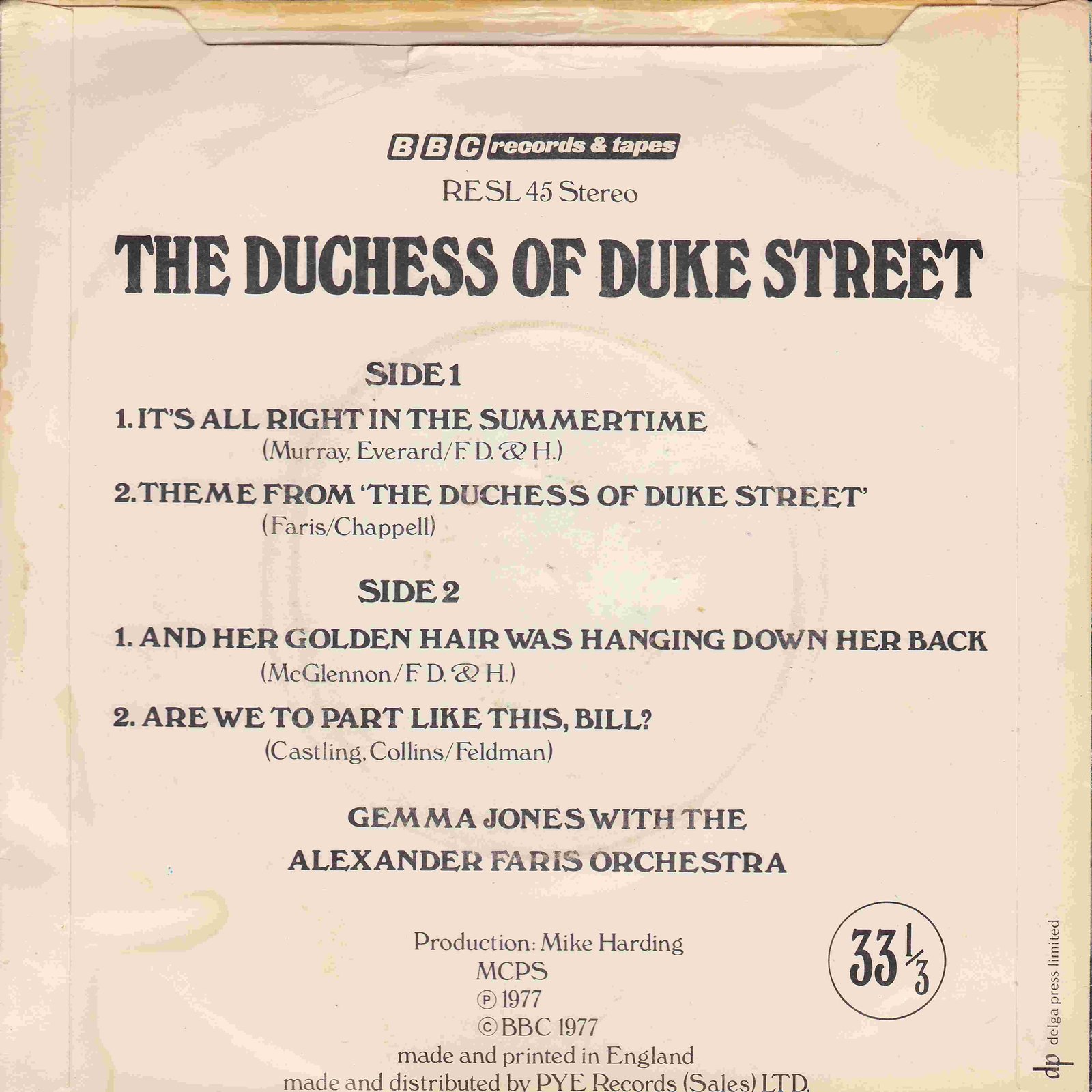 Back cover of RESL 45